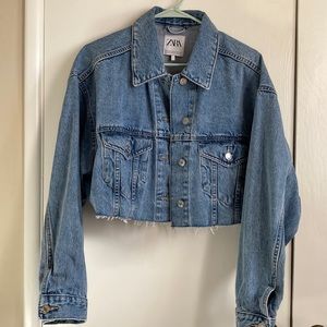 Zara Jean Cropped Jacket